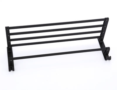 Toallero de Pared en Aluminio Negro Mate - Diseño Moderno y Resistente - Image 6