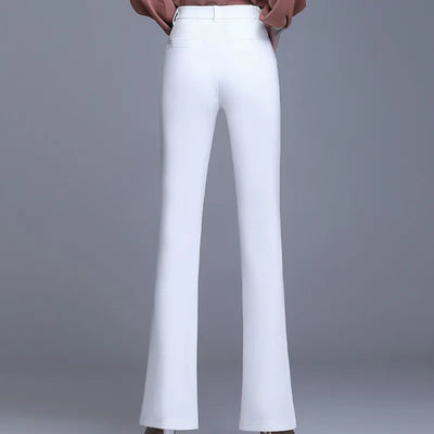 Pantalones Micro Acampanados de Cintura Alta con Efecto Reductor - Image 11