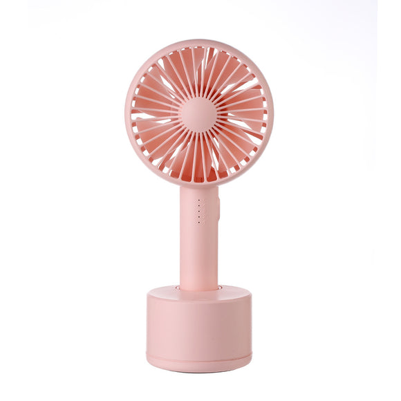 Ventilador Portátil Mini USB con Cabezal Giratorio y Carga Recargable