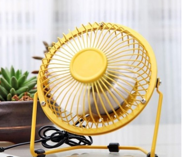 Ventilador Portátil USB Mini de Aluminio para Escritorio - Enfriamiento Silencioso - Image 5