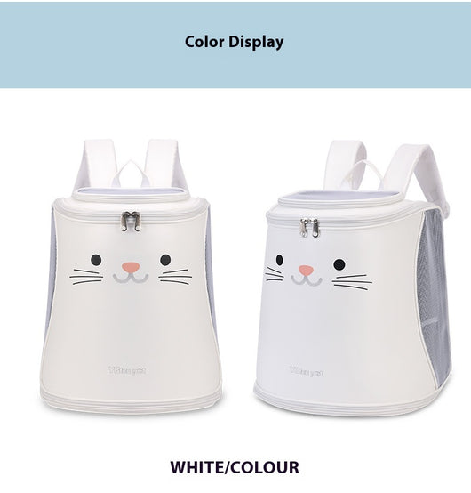 Mochila Transportadora Plegable para Mascotas - Gran Capacidad para Gatos y Perros - Image 10