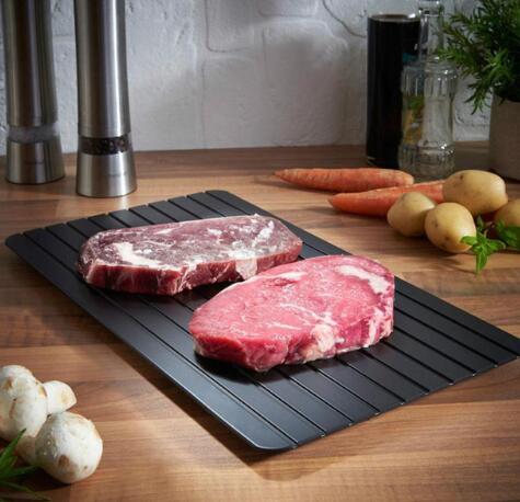 Bandeja Descongelante de Aluminio - Descongela Rápido sin Electricidad