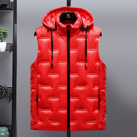 Chaleco Térmico Acolchado de Algodón para Hombre