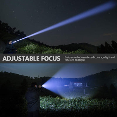 Linterna LED Zoom P50 con Carga USB