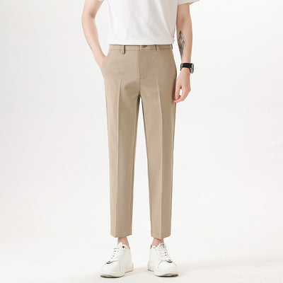 Pantalones Casuales Elásticos Slim Fit Lujo Ligero para Hombre - Image 5
