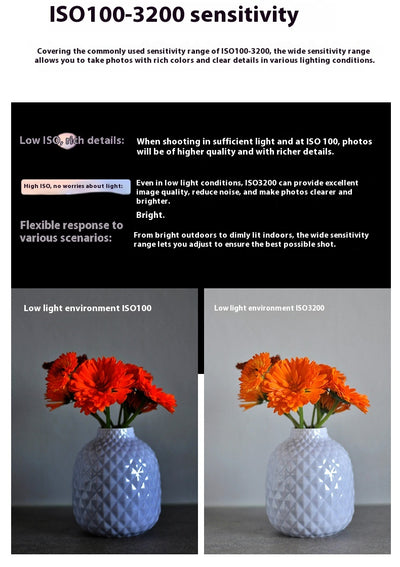 Cámara Mirrorless Digital con Lente Ultra Gran Angular para Creadores de Contenido - Image 22