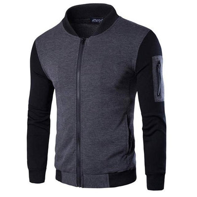 Chaqueta de Hombre con Mangas Patchwork - Image 2