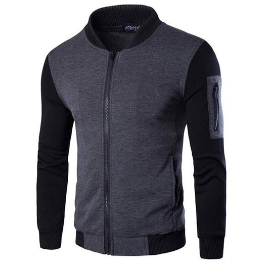 Chaqueta de Hombre con Mangas Patchwork - Image 2