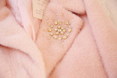 Abrigo de Lana con Perlas Aromáticas Efecto Visón - Image 10