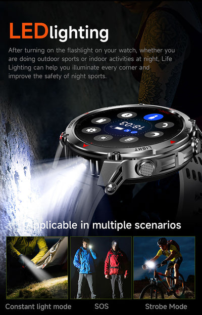 Reloj Deportivo Inteligente con GPS, Brújula y Llamadas Bluetooth - Image 22
