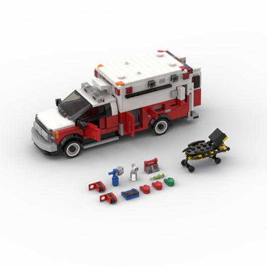 Bloques Tecnológicos York Ambulancia - Sistema de Ensamblaje Creativo - Image 5