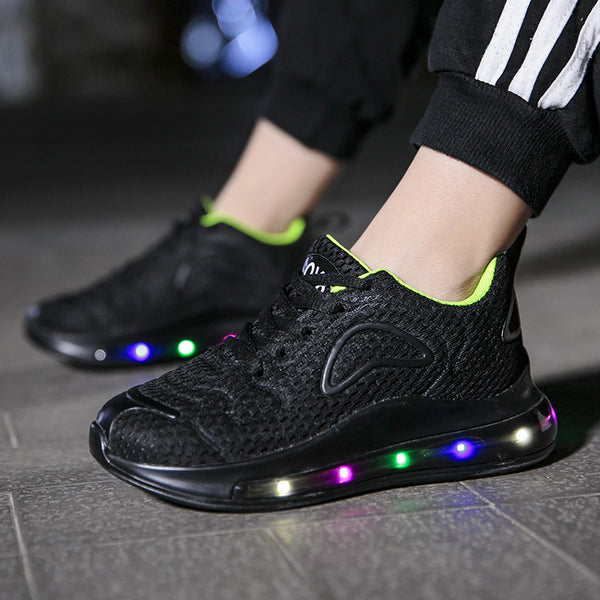 Zapatillas Deportivas LED Recargables con Luz Intermitente