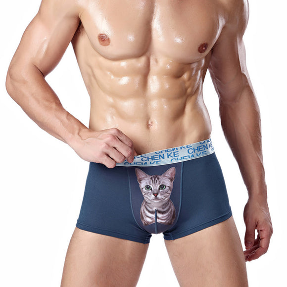 Calzoncillos para Hombre con Estampado Felino