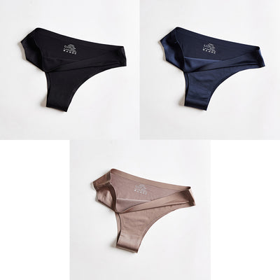 Braguita Seamless Ice Silk Cintura Baja Sensual - Image 20
