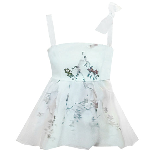 Blusa Blanca de Gasa con Tirantes Ajustables - Image 11