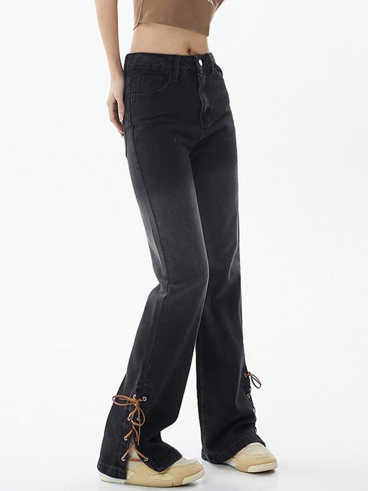 Pantalones Slim Cintura Alta Tendencia Moda Ins - Image 3