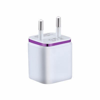 Cargador Dual USB con Electroplating Premium para Celular - Image 16