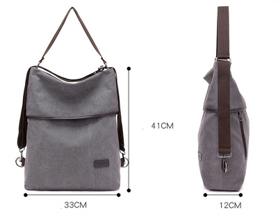 Mochila de Lona Versátil para el Día a Día - Image 11
