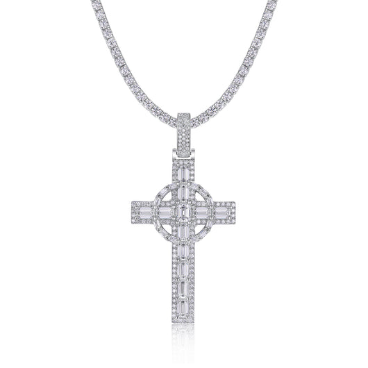 Collar de Moissanita Premium en Plata 925 con Baño de Platino - Joyería de Lujo Accesible - Image 9