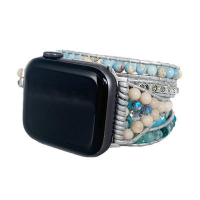 Pulsera Bohemia Multicapas de Piedra Natural - Image 3