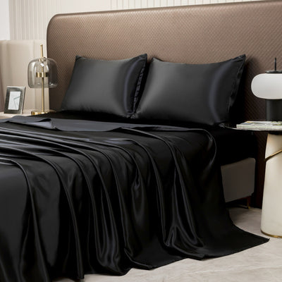 Juego de Sábanas 4 Piezas: Sábana Ajustable, Sábana Plana y Fundas de Almohada - Image 5