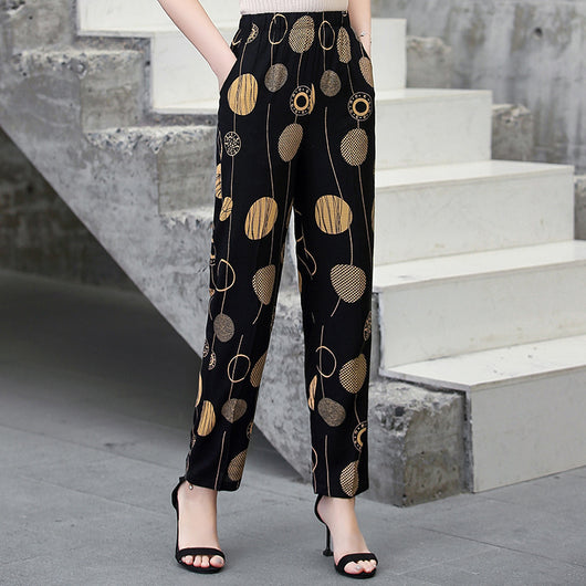 Pantalones Talla Grande de Algodón y Seda - Sección Ligera - Image 24