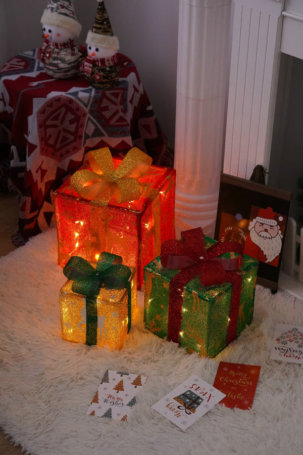 Set de 3 Luces Navideñas con Control Remoto - Image 6