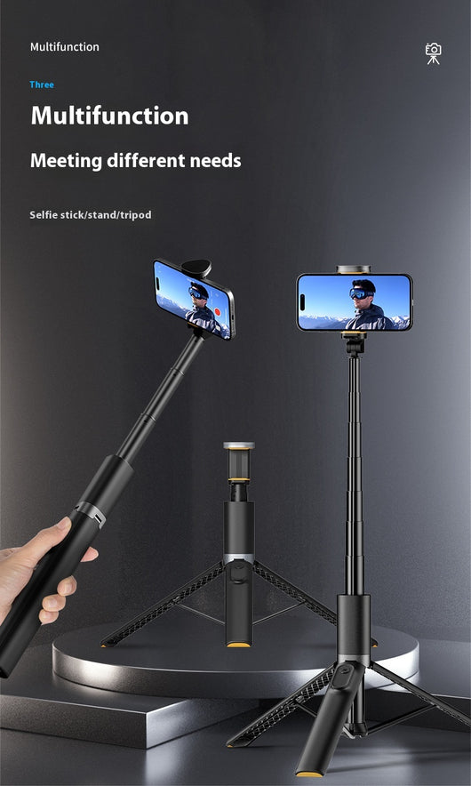 Soporte Selfie Stick con Bluetooth Integrado para Transmisión en Vivo - Image 13