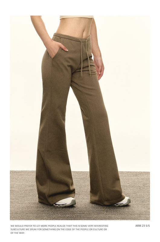 Pantalones Yoga Cintura Baja Retro para Mujer - Comodidad Casual - Image 31
