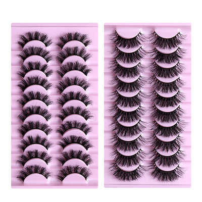 10 Pares de Pestañas Rizadas Naturales Voluminosas - Image 19