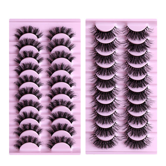 10 Pares de Pestañas Rizadas Naturales Voluminosas - Image 19