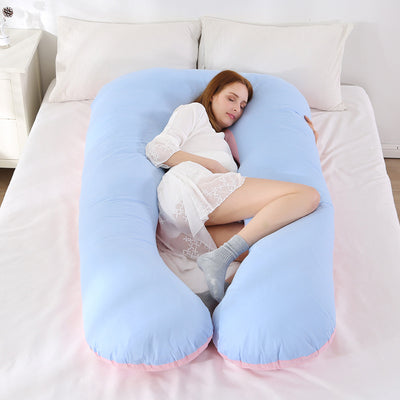Almohada de Maternidad en U con Soporte Abdominal - Cojín Ergonómico para Embarazadas - Image 6