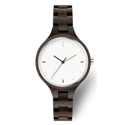 Reloj de Cuarzo Ébano con Cierre Plegable - Madera Maciza Premium - Image 6