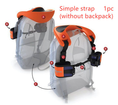 Mochila Portabebés con Asiento de Cadera y Correas de Tobillo - Image 11
