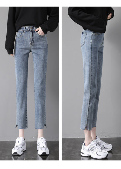 Pantalones Slim Cintura Alta para Mujer - Corte Cigarrillo - Image 14