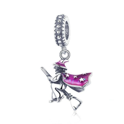 Pulsera colgante de plata esterlina S925