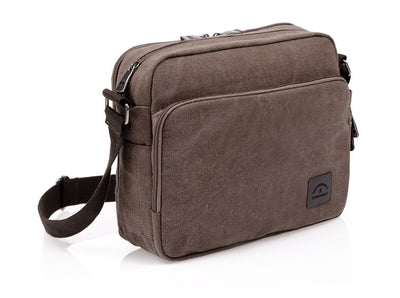 Bolsa de Lona Vintage para Hombre - Maletín Ejecutivo Retro - Image 6