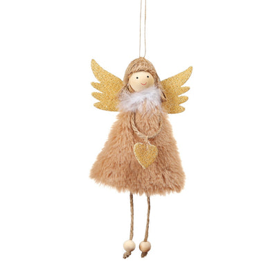 Ángeles Navideños de Peluche - Decoraciones Festivas - Image 21
