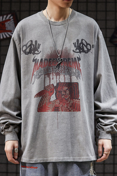 Camisetas de Manga Larga Estilo Vintage - Image 9