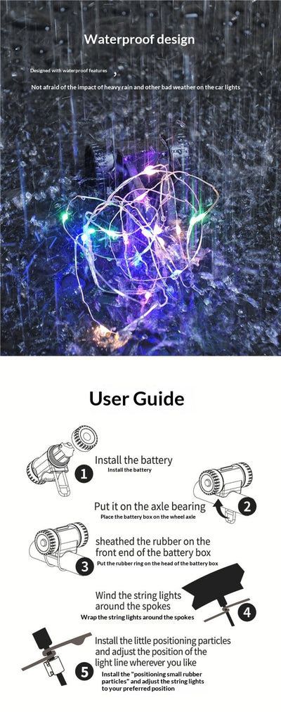 Accesorios Luminosos Coloridos para Bicicletas de Montaña - Image 20