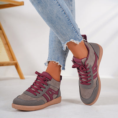 Zapatillas Skate Mujer Cómodas Respirable Suela Blanda Punta Redonda - Image 9