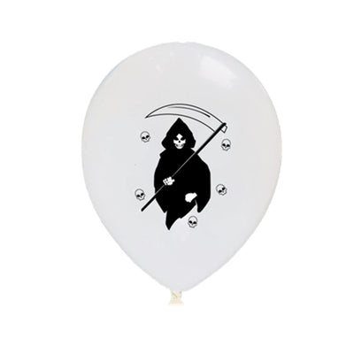 Juego de 10 Globos de Látex con Diseños de Halloween - Image 6