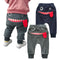Pantalones Harem Infantiles con Estampado de Gatos para Otoño