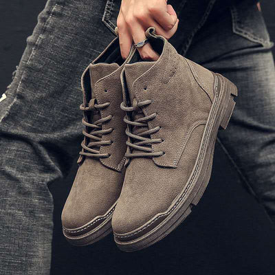 Botas de Trabajo Tipo Militar para Hombre - Caña Alta Reforzada - Image 11