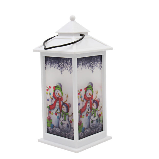 Decoración Navideña LED - Papá Noel y Muñeco de Nieve Iluminado - Image 11