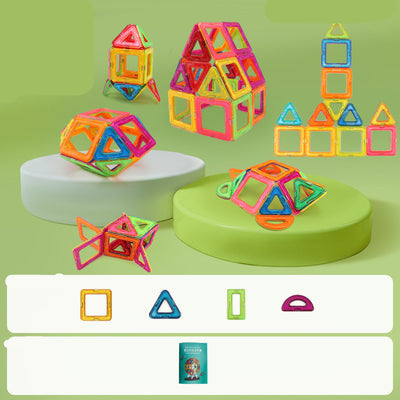 Bloques Magnéticos para Construcción Infantil - Set Educativo - Image 24
