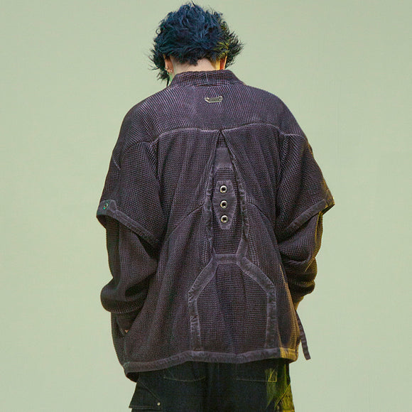 Cardigan Hanfu Teñido a Mano para Hombre y Mujer