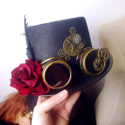 Sombrero de Copa Aristocrático Steampunk - Image 8