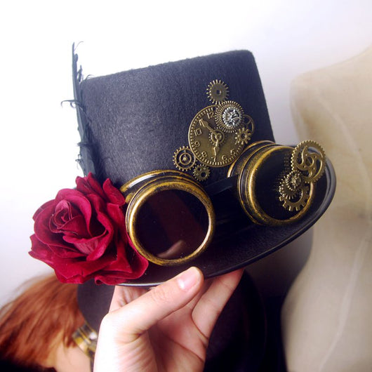 Sombrero de Copa Aristocrático Steampunk - Image 8