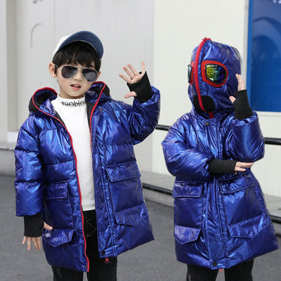 Chaqueta Acolchada Ultraman para Niños Grandes con Doble Cierre - Image 10